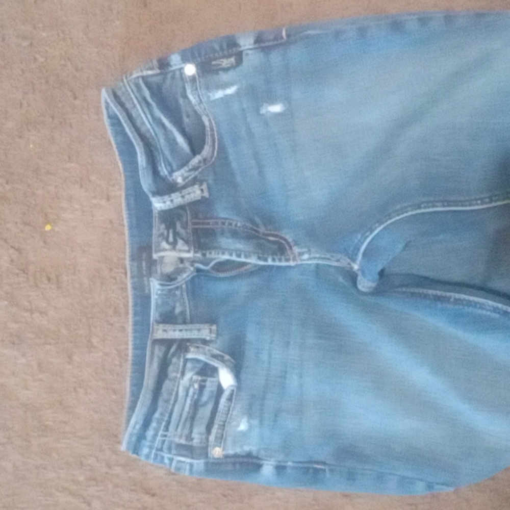 Silver jeans